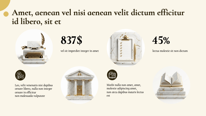 Marble Elegance Gold Premium slide 7